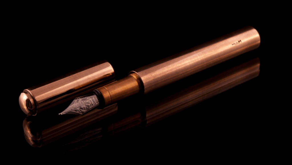 Wieczne pióro z brązu
